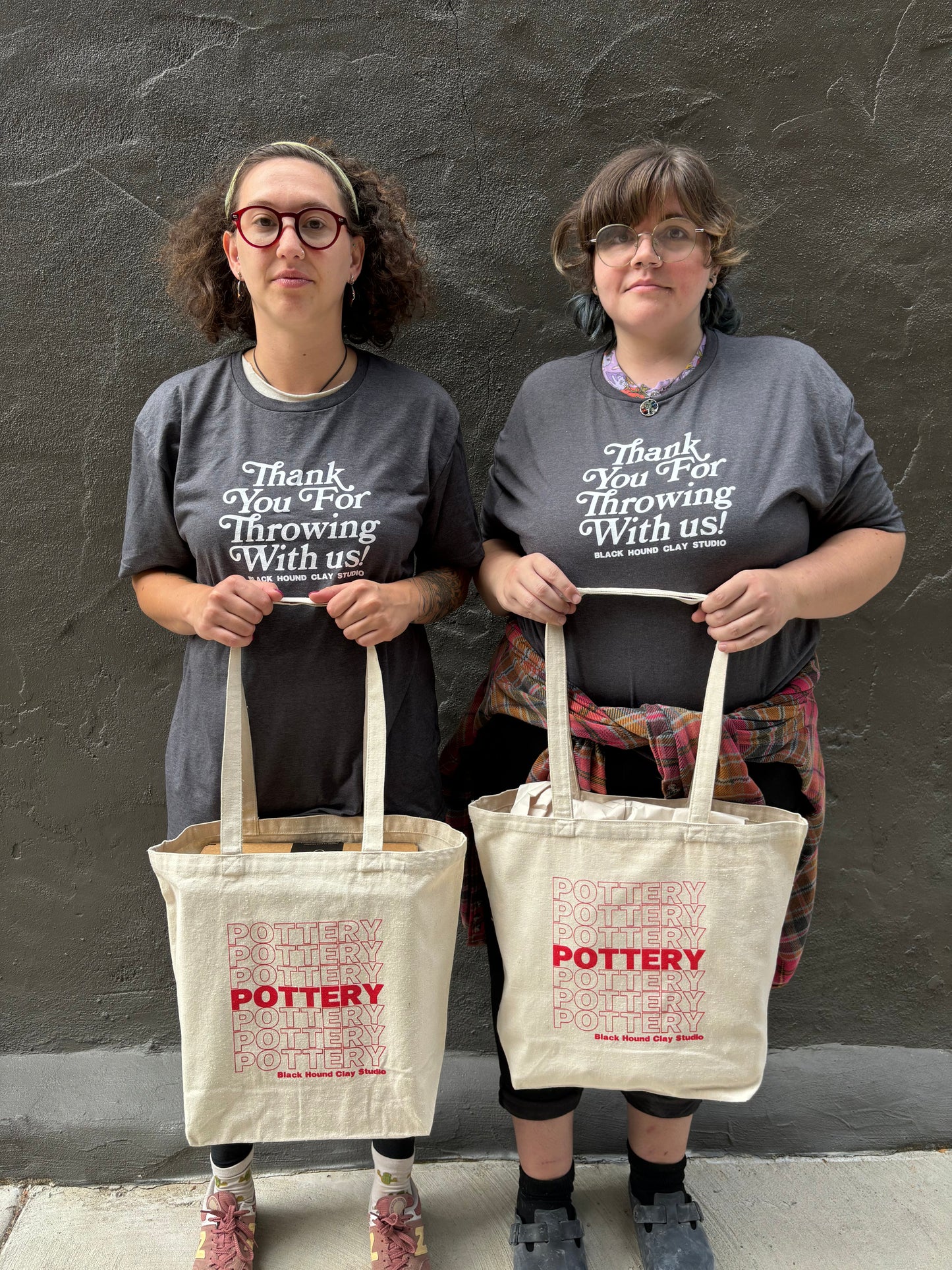 POTTERY POTTERY POTTERY Canvas Tote Bag