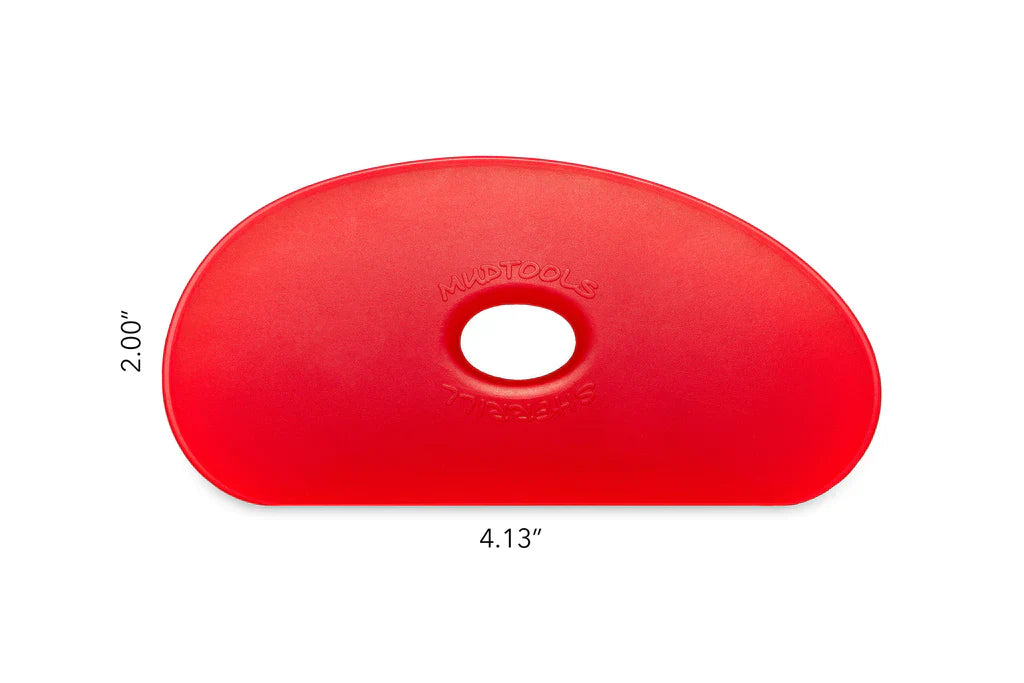 Mudtools Extra Soft Red Rib: size 5